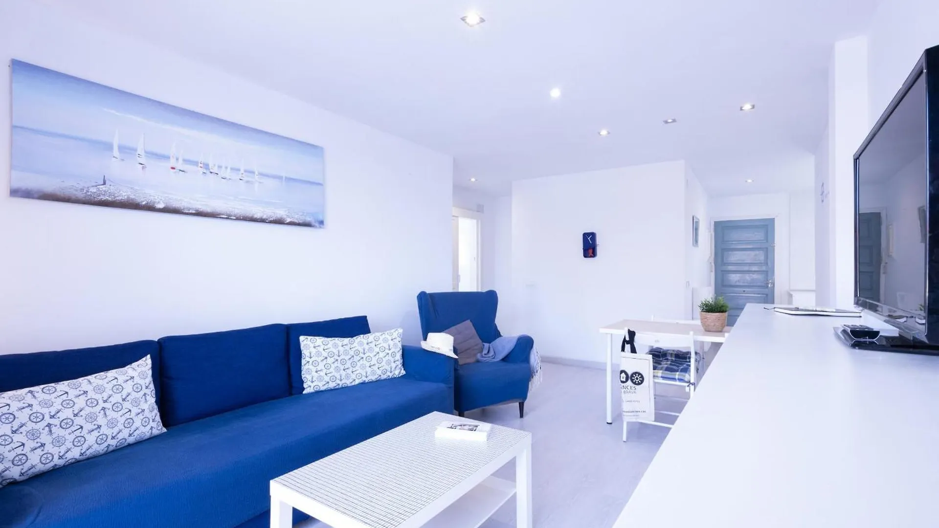 アパート Apartamento Centrico En Riells Con Terraza A 100M De La Playa - Es-325-3 トレリャ・デ・モングリ